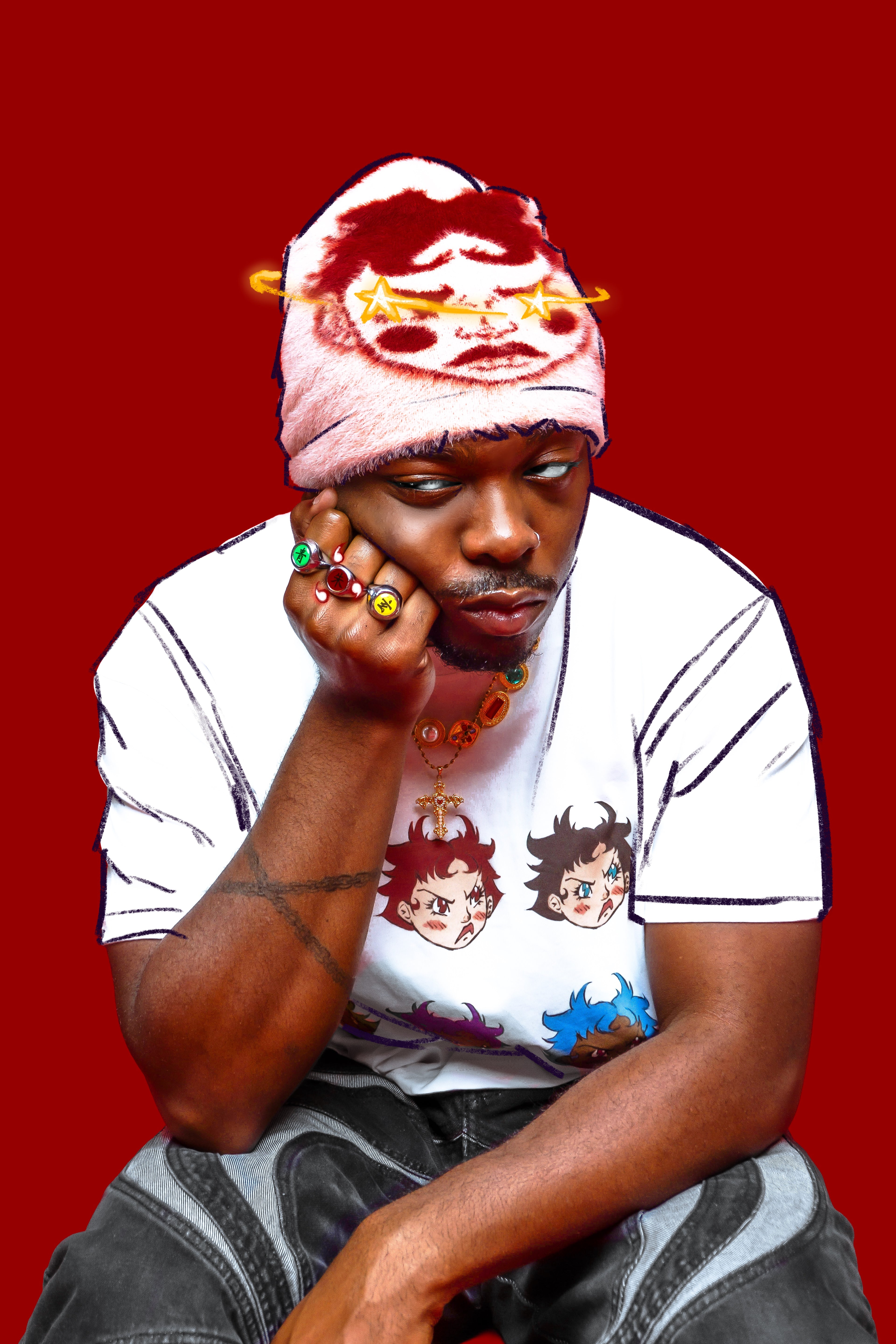 ST.REGAL MULTI-FACE Tee